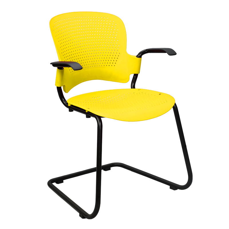 Creative office Chair Manufacturers - Syona Roots ergonomic back yellow office chair supplier